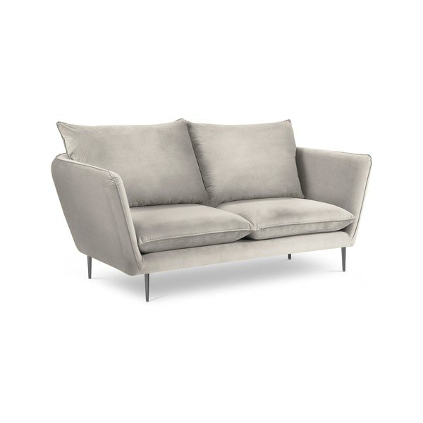Acacia bézs bársonykanapé, szélesség 175 cm - Mazzini Sofas-image-4