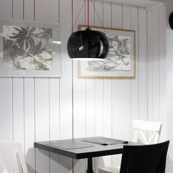 MOMO Elementary Teo Matte fekete függőlámpa - Sotto Luce-image-1
