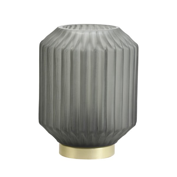 Szürke asztali lámpa (magasság 17 cm) Ivot – Light & Living
