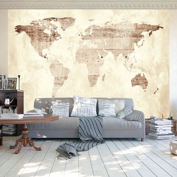 Precious Map nagyméretű tapéta, 200 x 140 cm - Artgeist-image-1