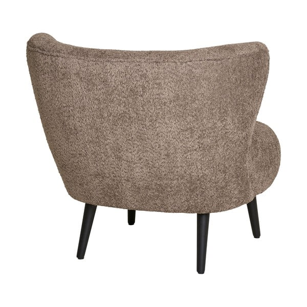 Barna buklé fotel Covelo – House Nordic-image-3