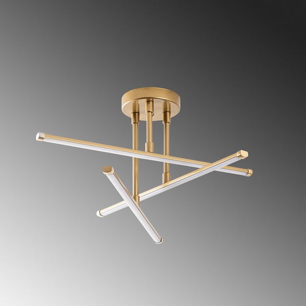 Aranyszínű LED mennyezeti lámpa 26x51 cm Umut – Opviq lights-image-1