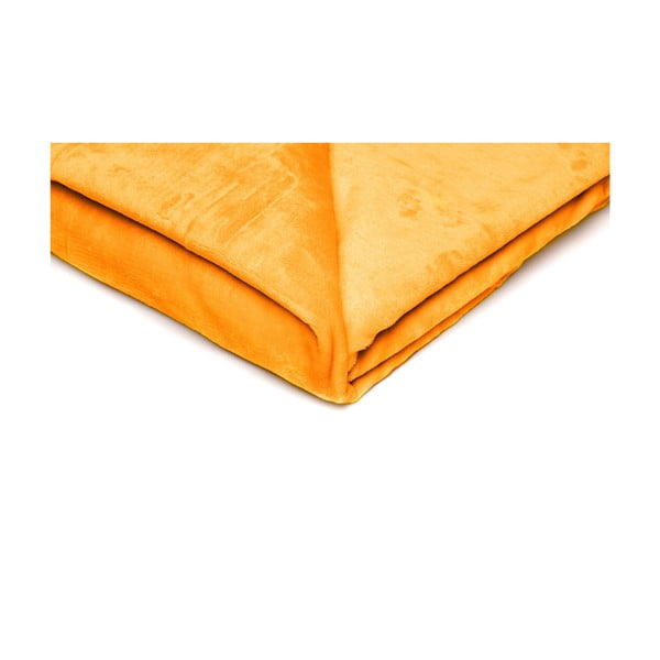 Sárga mikroplüss takaró, 150 x 200 cm - My House-image-1