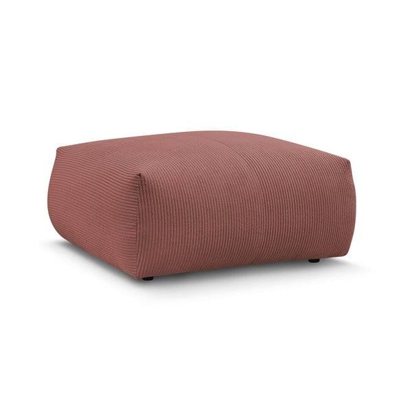 Világos rózsaszín kordbársony lábtartó Voltaire – Bobochic Paris-image-3