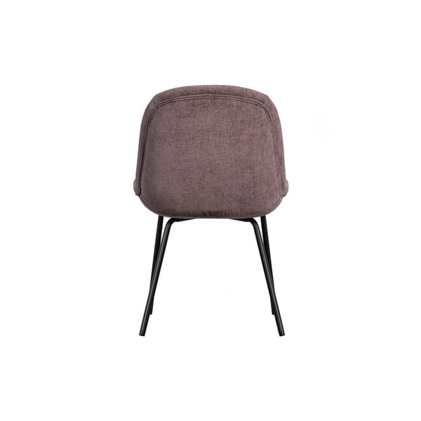 Levendula színű bársony étkezőszék szett 2 db-os Crate – BePureHome-image-3