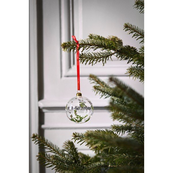Üveg kézzel fújt karácsonyfadísz ø 8 cm Christmas – Holmegaard-image-1