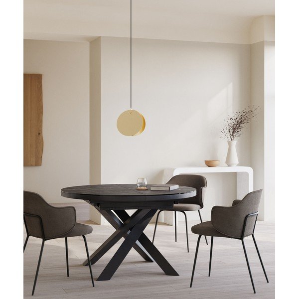 Aranyszínű függőlámpa fém búrával Monica – Kave Home-image-3