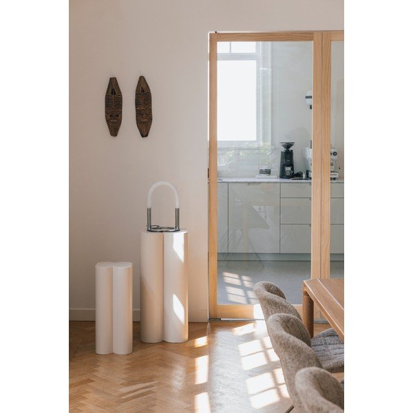 Fém virágtartó állvány szett 2 db-os (magasság 80 cm) Shape – Zuiver-image-1