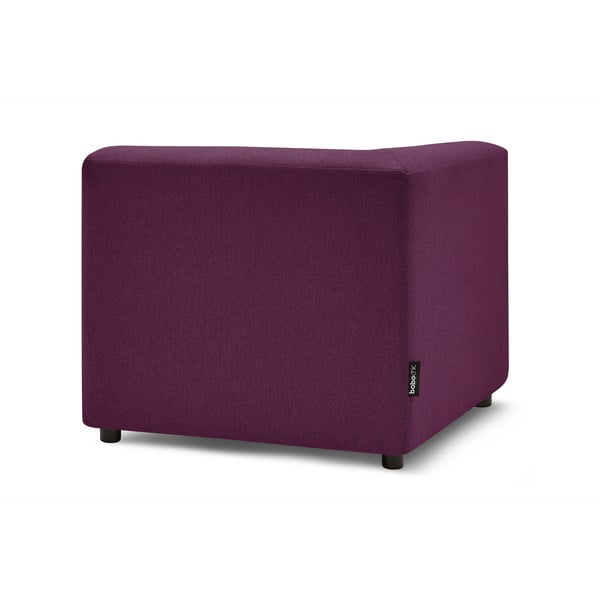 Sötétlila kanapé modul Kleber - Bobochic Paris-image-4
