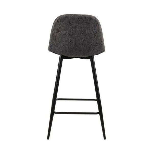 Szürke kárpitozott bárszék szett 2 db-os (ülésmagasság 65 cm) Wilma – Actona-image-4