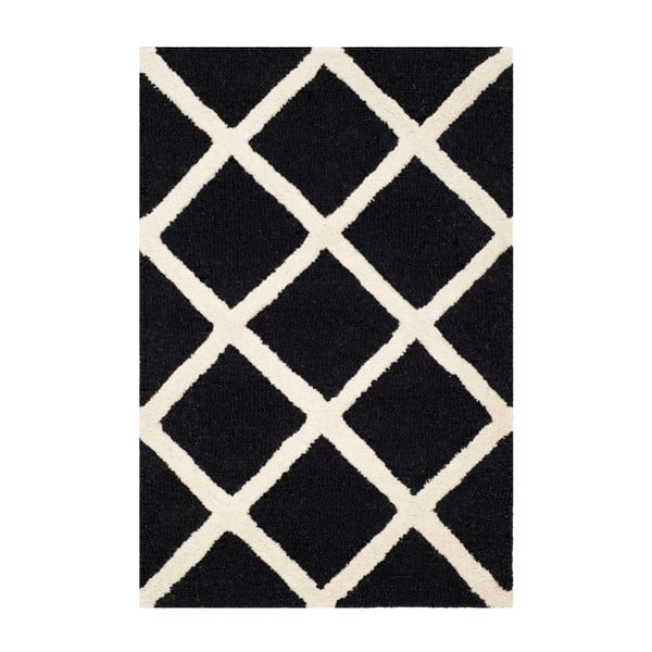 Sophie Black gyapjú szőnyeg, 91 x 152 cm - Safavieh