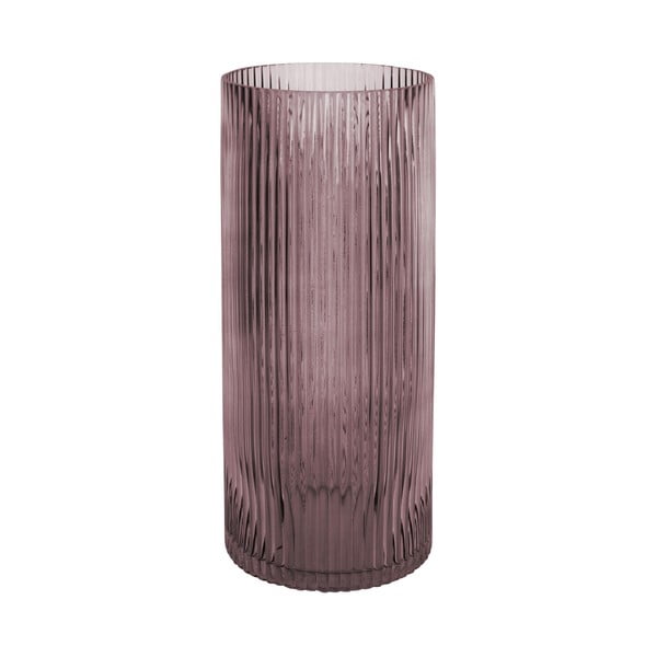 Allure barna üveg váza, magasság 30 cm - PT LIVING