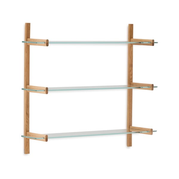 Üveg bútorelem - polc szett 3 db-os 110x1 cm Sitra – Kave Home-image-2