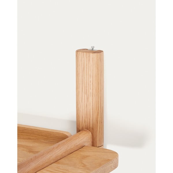 Natúr színű tölgyfa moduláris polcrendszer 110x98 cm Sitra – Kave Home-image-3