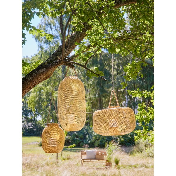 Bambusz lámpás 32 cm Musu – Bloomingville-image-1