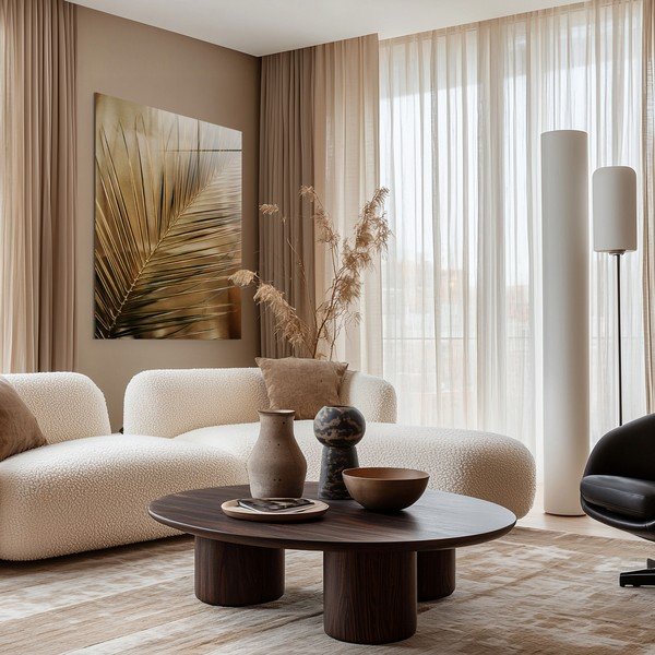Nyomtatott üveg kép 80x120 cm Gold Palm  – Styler-image-2