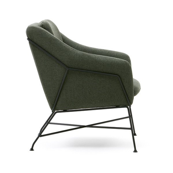 Zöld fotel Brida – Kave Home-image-3
