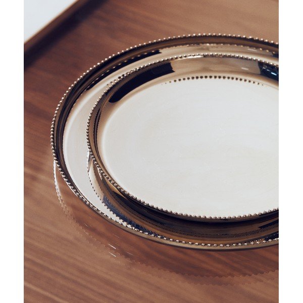 Rozsdamentes acél tálca ø 28 cm Nirela – Kave Home-image-1