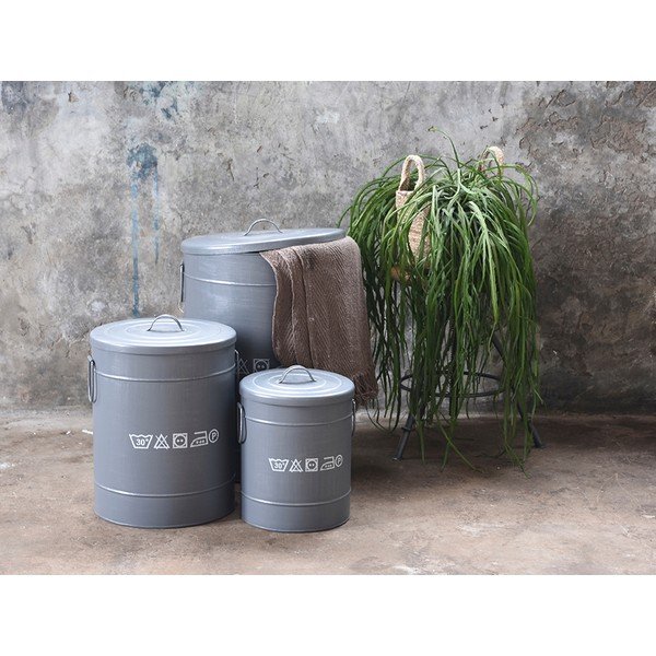 Fém szennyestartó, ⌀ 40 cm - LABEL51-image-1