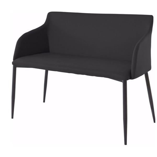 Nimbus fekete ülőpad fekete lábakkal - Støraa