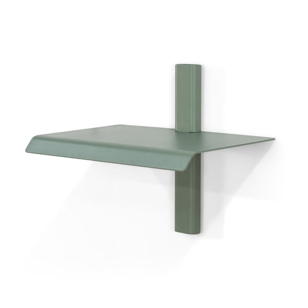 Szürkészöld fém fali polc 28 cm Hola – Spinder Design-image-3