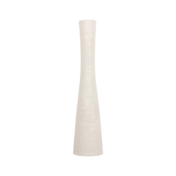 Fehér kerámia váza (magasság 29 cm) Cone – S|P Collection