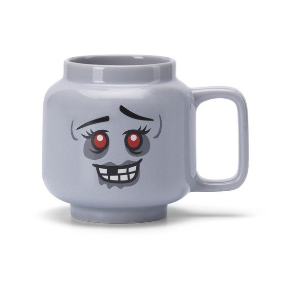 Szürke kerámia gyerek bögre lattéhoz 530 ml Zombie – LEGO®