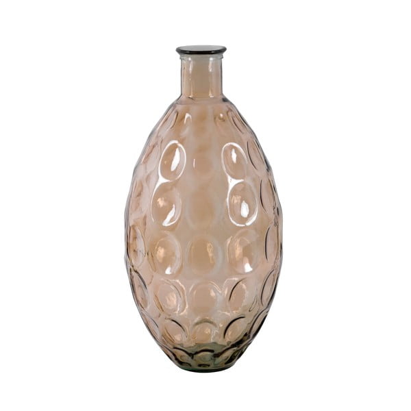 Dune barna újrahasznosított üveg váza, magasság 59 cm - Ego Dekor