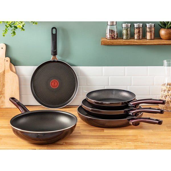 Alumínium wok serpenyő ø 28 cm Resisit Intense – Tefal-image-1