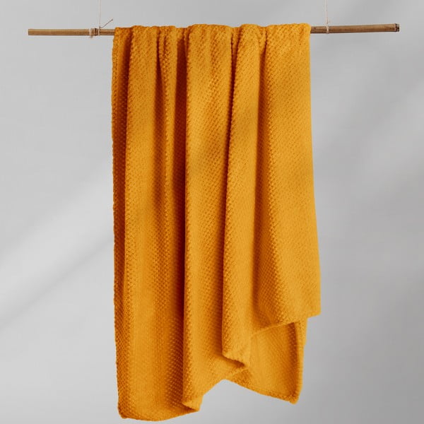 Henry narancssárga mikroszálas takaró, 170 x 210 cm - DecoKing-image-4