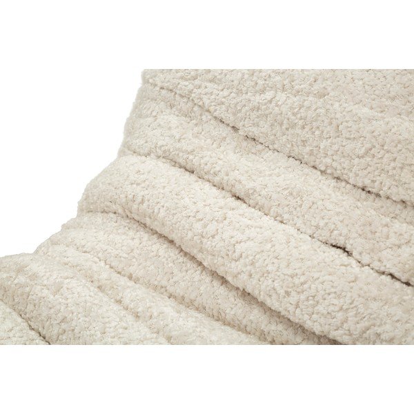 Fehér buklé babzsákfotel Mask – Mauro Ferretti-image-4