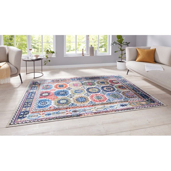 Kilim Masin színes pamutkeverék szőnyeg, 120 x 170 cm - Nouristan-image-1