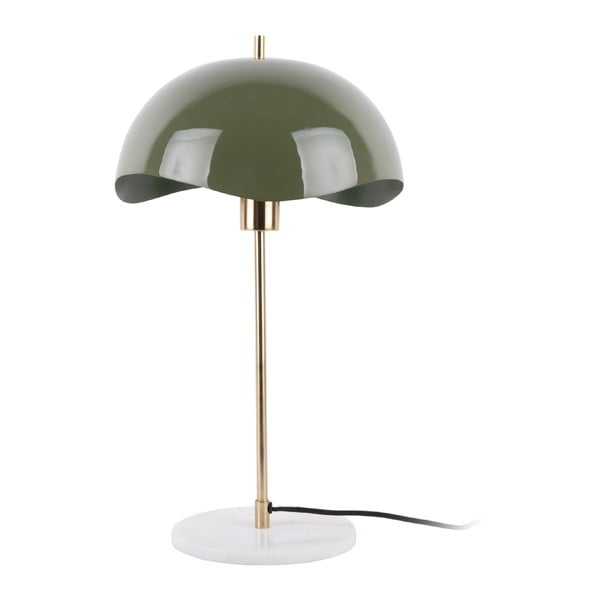 Zöld asztali lámpa (magasság 56 cm)  Waved Dome – Leitmotiv