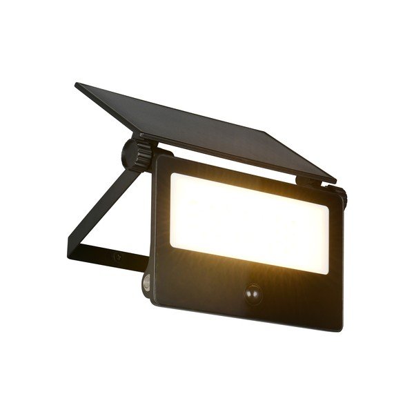 Napelemes LED fali kültéri lámpa mozgásérzékelővel (magasság 17,5 cm) Moura – Reality