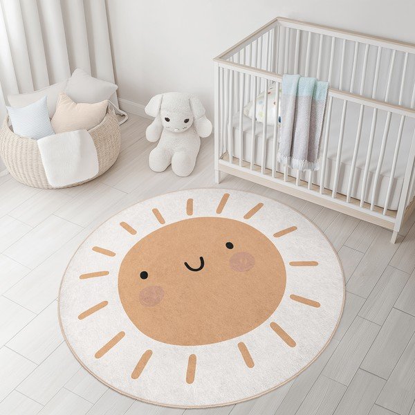 Mosható gyerek szőnyeg ø120 cm Sunny World – Mila Home-image-2