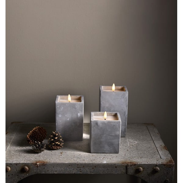 LED gyertya (magasság 11,5 cm) Flamme Cem – Star Trading-image-3