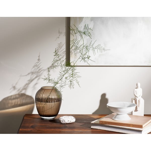 Hammershøi barna üveg váza, magasság 18,5 cm - Kähler Design-image-1