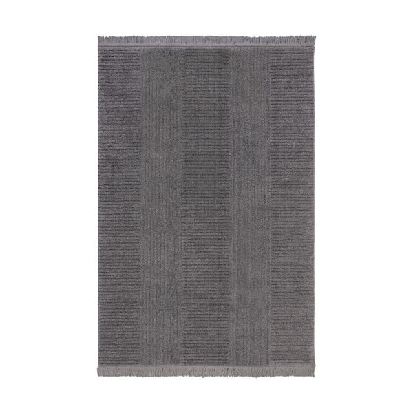 Kara sötétszürke szőnyeg, 160 x 230 cm - Flair Rugs