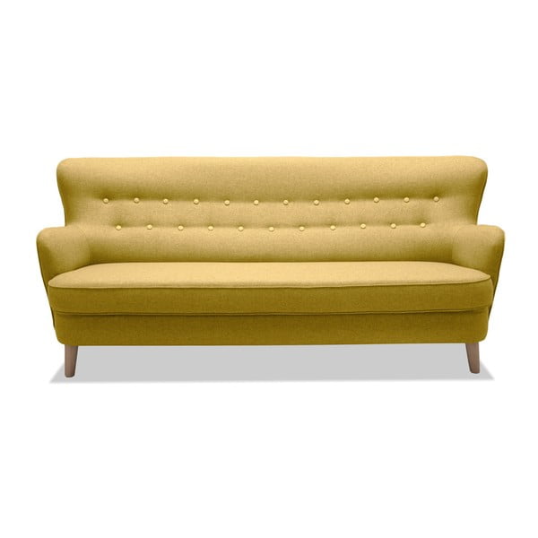 Eden sárga 3 személyes kanapé - Vivonita