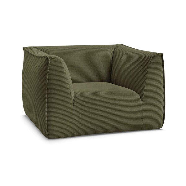 Zöld kordbársony fotel Giorgia – Bobochic Paris