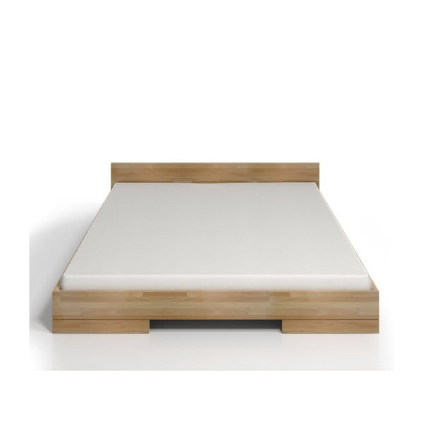 Spectrum kétszemélyes ágy bükkfából, 140 x 200 cm - Skandica