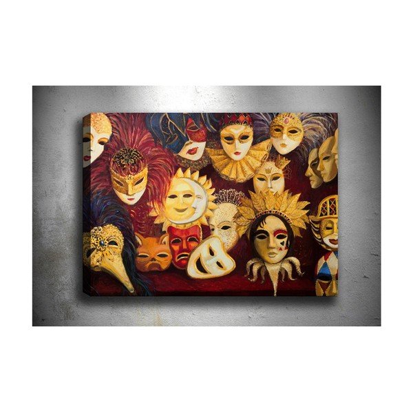Masquerade kép, 60 x 40 cm - Tablo Center