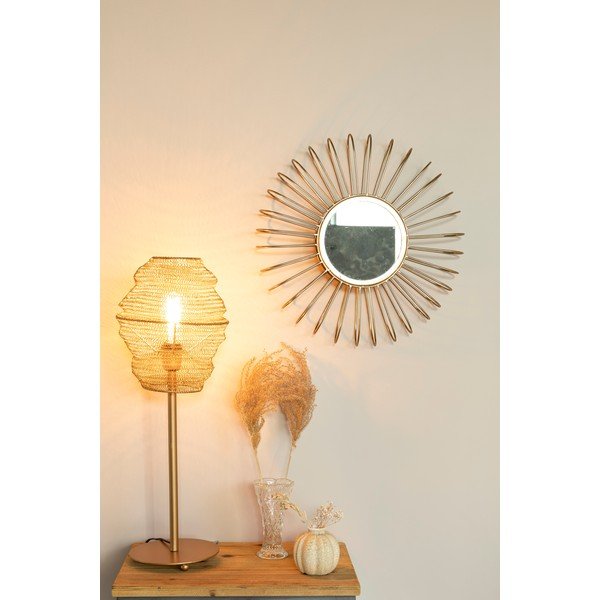 Fali tükör ø 50 cm Selena – White Label-image-1