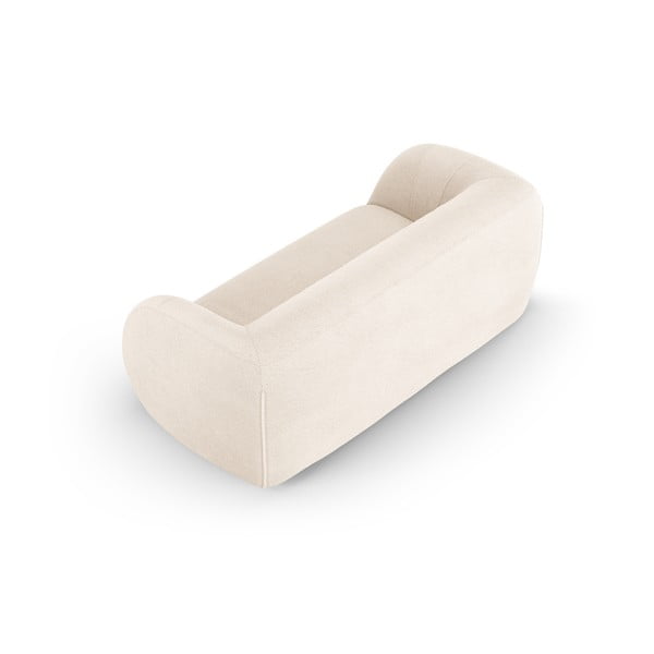 Krémszínű buklé kanapé 210 cm Essen – Cosmopolitan Design-image-3