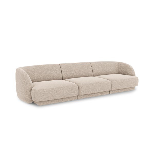 Bézs kanapé 259 cm Miley – Micadoni Home-image-2