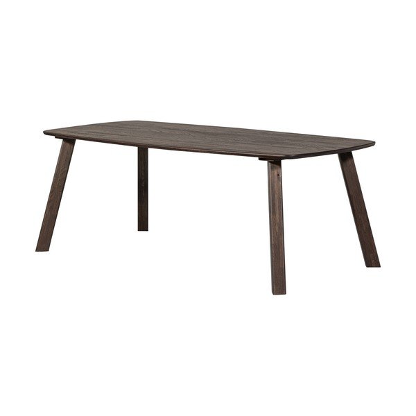 Tölgyfa étkezőasztal 100x220 cm Tablo – WOOOD-image-2