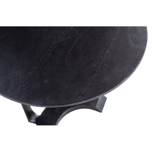 Floor fekete mangófa tárolóasztal - WOOOD-image-3