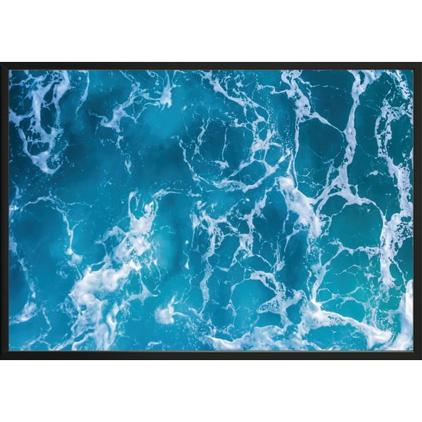 OCEAN/BLUE keretezett fali kép, 50 x 70 cm