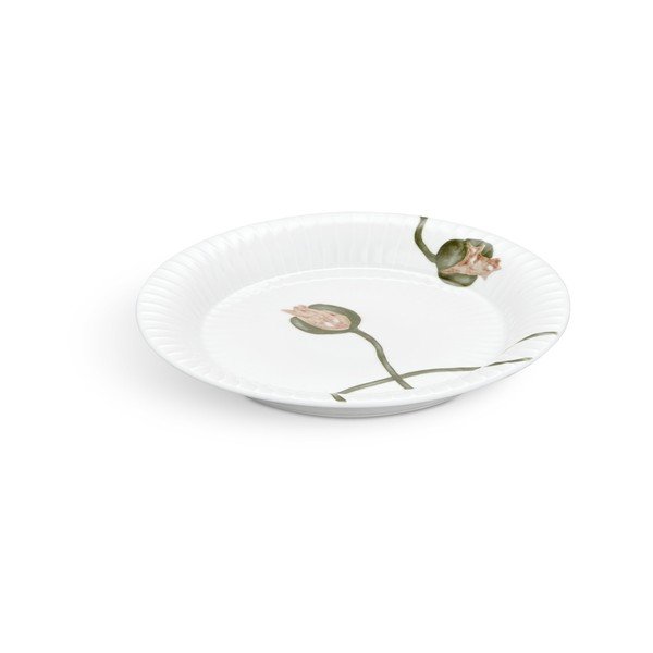 Hammershøi Poppy fehér porcelántányér, ø 19 cm - Kähler Design