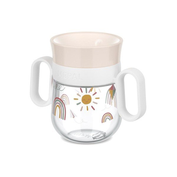 Műanyag gyerek étkészlet 3 db-os Sunshine & Rainbow – Mepal-image-4